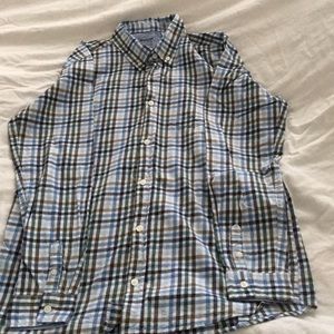Plaid long sleeves shirt